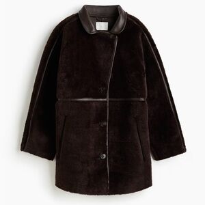 Women’s faux shearling coat
